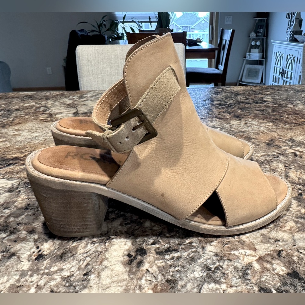 Roan by Bed Stu Christine leather heeled sandal